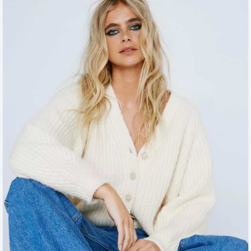 American Eagle Slouchy Knit Cardigan
